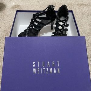 Stuart Weitzman black heals